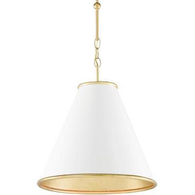 Currey & Co. - Pierrepont White Small Pendant - 9000-0536