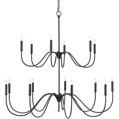 Currey & Co. - Tirrell Medium Chandelier - 9000-0654