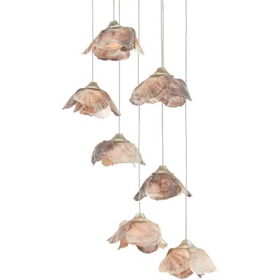 Currey & Co. - Catrice 7-Light Multi-Drop Pendant - 9000-0676