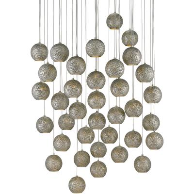 Currey & Co. - Giro 36-Light Multi-Drop Pendant - 9000-0687