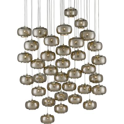 Currey & Co. - Pepper 36-Light Multi-Drop Pendant - 9000-0694