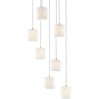 Currey & Co. - Dove 7-Light Multi-Drop Pendant - 9000-0711