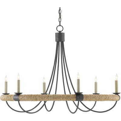 Currey & Co. - Shipwright Chandelier - 9000-0754