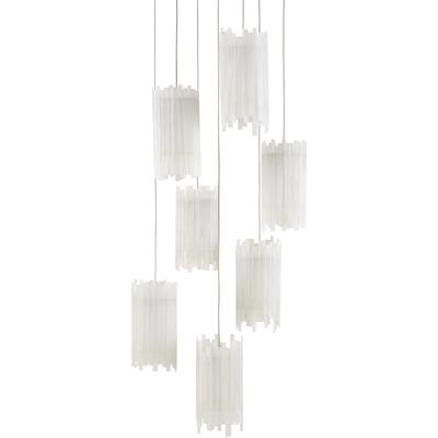 Currey & Co. - Escenia 7-Light Multi-Drop Pendant - 9000-0883