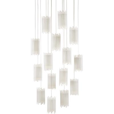 Currey & Co. - Escenia Round 15-Light Multi-Drop Pendant - 9000-0884