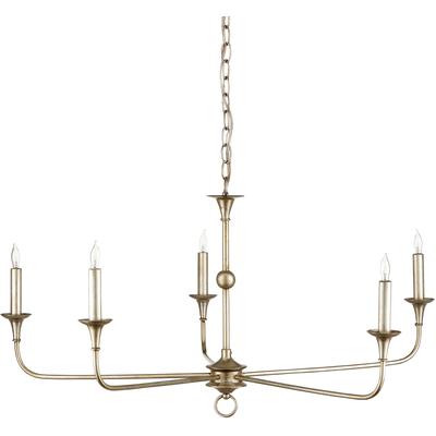 Currey & Co. - Nottaway Champagne Small Chandelier - 9000-0933