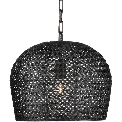 Currey & Co. - Piero Black Small Pendant - 9000-0960