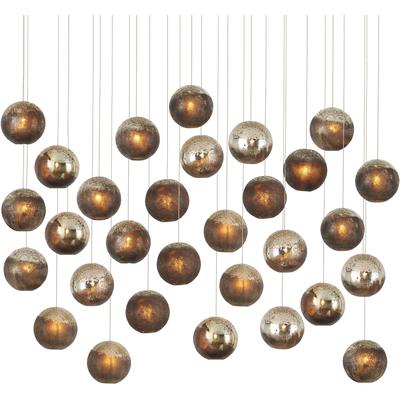 Currey & Co. - Pathos 30-Light Multi-Drop Pendant - 9000-1017