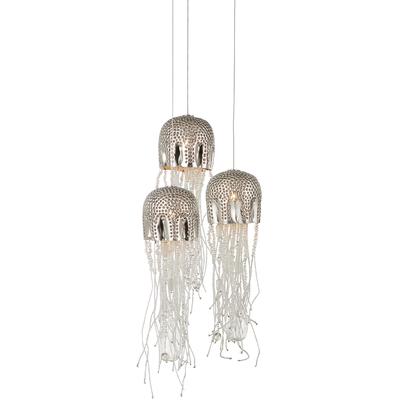 Currey & Co. - Medusa 3-Light Multi-Drop Pendant - 9000-1027