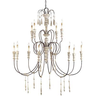 Currey & Co. - Hannah Large Chandelier - 9117