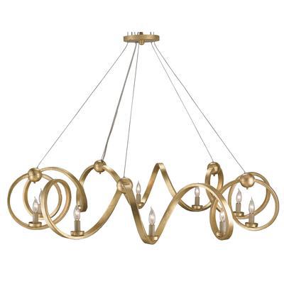 Currey & Co. - Ringmaster Gold Chandelier - 9490