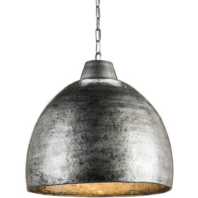 Currey & Co. - Earthshine Steel Large Pendant - 9782