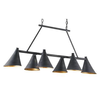 Currey & Co. - Culpepper Rectangular Chandelier - 9841