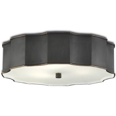 Currey & Co. - Wexford Bronze Flush Mount - 9999-0046