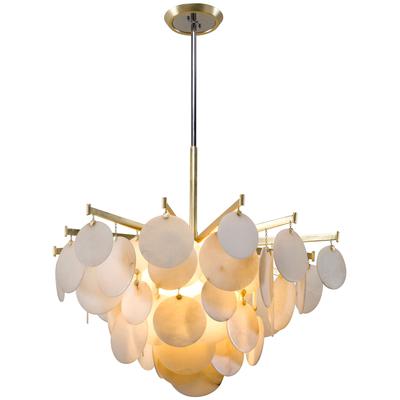 Corbett Lighting - Serenity 1-Light Pendant - 228-44-GL/SS