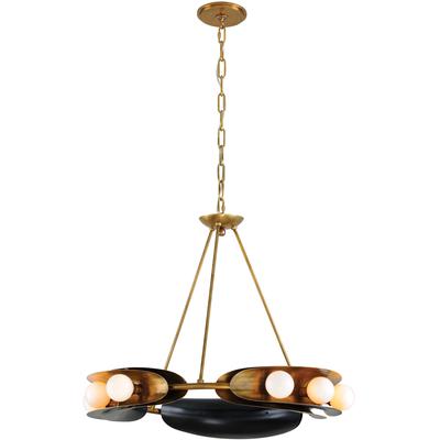 Corbett Lighting - Hopper 9-Light Chandelier - 271-09-VB/BBR