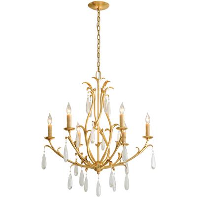 Corbett Lighting - Prosecco 6-Light Chandelier - 293-06-GL