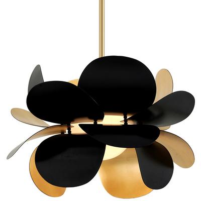 Corbett Lighting - Ginger 1-Light Pendant - 308-42-GL/SBK