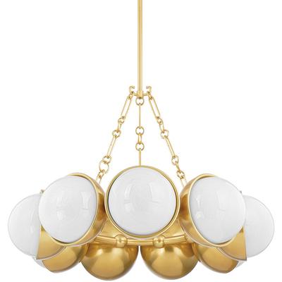 Corbett Lighting - Althea 9-Light Chandelier - 340-34-VPB