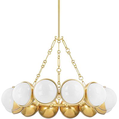 Corbett Lighting - Althea 12-Light Chandelier - 340-43-VPB