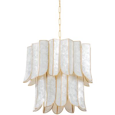 Corbett Lighting - Cartagena Chandelier - Vintage Gold Leaf - 365-23-VGL