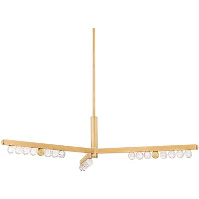 Corbett Lighting - Annecy Chandelier - Vintage Brass - 382-50-VB