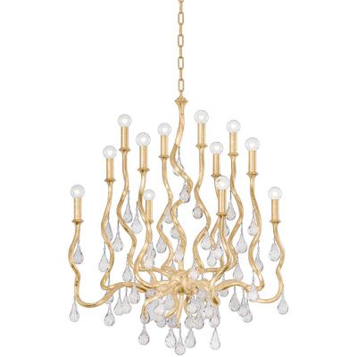 Corbett Lighting - Aveline 12-Light Chandelier - 414-34-GL