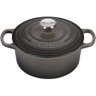 Le Creuset - 2-Qt. Signature Round Dutch Oven - Oyster - 21177018444041