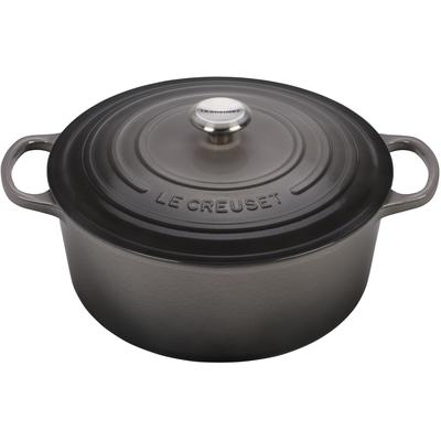 Le Creuset - 9-Qt. Signature Round Dutch Oven - Oyster - 21177030444041