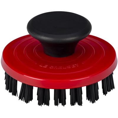 Le Creuset - 3-1/4" x 3-1/4" Nylon Brush - Cerise - 41060000060005