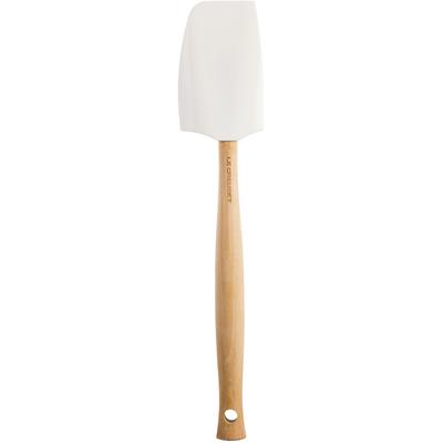 Le Creuset - 11-1/8" x 2-1/4" Craft Series Medium Spatula - White - 42031000010005