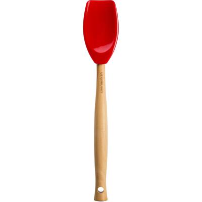 Le Creuset - 11 3/8" x 2-1/8" Craft Series Spatula Spoon - Cerise - 42104000060005