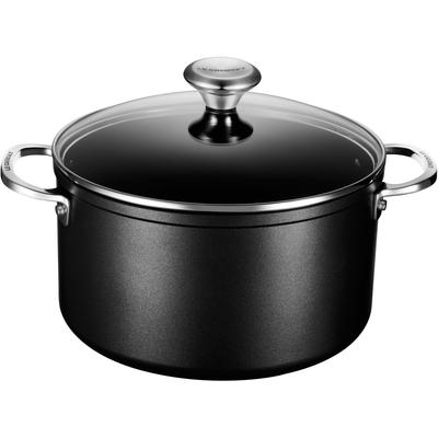 Le Creuset - Toughened Nonstick PRO 6.33-Qt. Stockpot with Glass Lid - 51129024001261