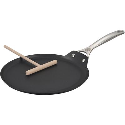 Le Creuset - Toughened Nonstick PRO 11" Crepe Pan with Rateau - 51130028001001