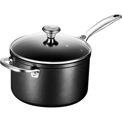 Le Creuset - Toughened Nonstick PRO 4-Qt. Saucepan with Glass Lid - 51132020001261