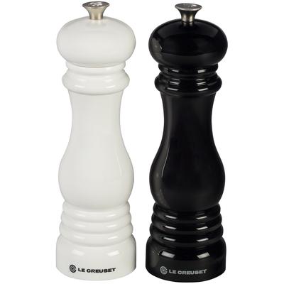 Le Creuset - Salt and Pepper Mill Set - Black/White - ST00017000S169001