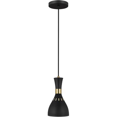 Generation Lighting Designers - Joan Mini-Pendant - Midnight Black - EP1141MBK