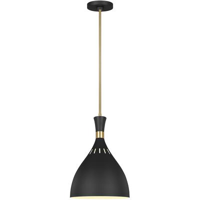 Generation Lighting Designers - Joan Large Pendant - Midnight Black - EP1151MBK