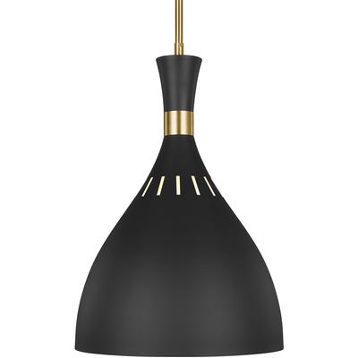 Generation Lighting Designers - Joan Large Pendant - Midnight Black - EP1151MBK