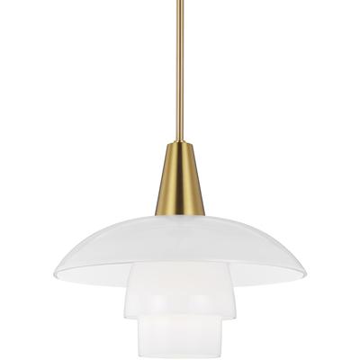 Generation Lighting Designers - Rossie Pendant - Burnished Brass - EP1271BBS