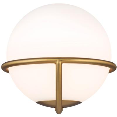 Generation Lighting Designers - Apollo Sconce - Burnished Brass - EW1031BBS