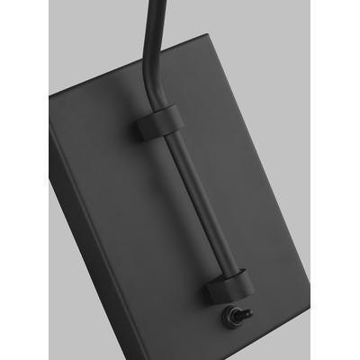 Generation Lighting Designers - Simon Task Sconce - Midnight Black - EW1041MBK