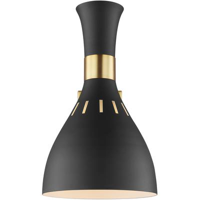 Generation Lighting Designers - Joan Task Sconce - Midnight Black - EW1061MBK