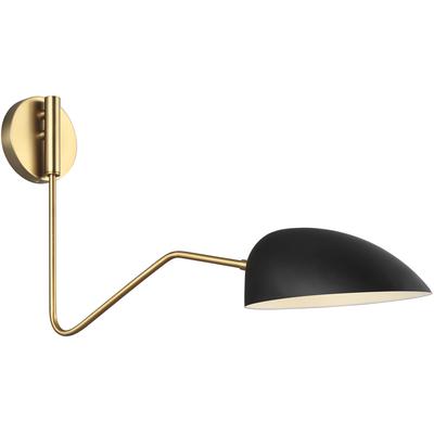 Generation Lighting Designers - Jane Task Sconce - Midnight Black - EW1071MBK