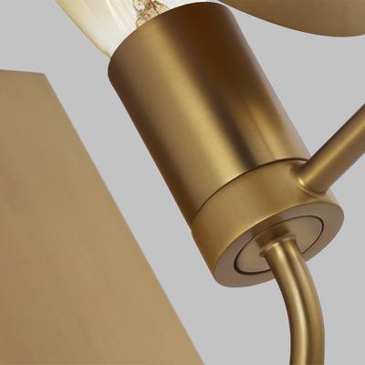 Generation Lighting Designers - Whare Sconce - Burnished Brass - EW1151BBS