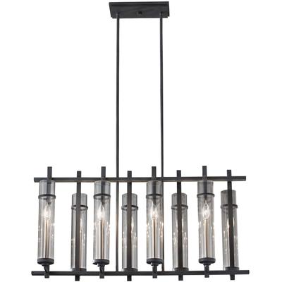 Generation Lighting - Ethan 8-Light Island Chandelier - F2630/8AF/BS