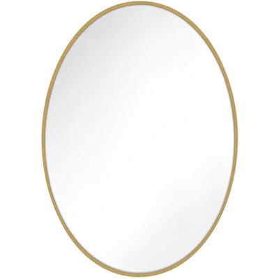 Generation Lighting - Kit 24" x 36" Oval Mirror - Burnished Brass - MR1300BBS