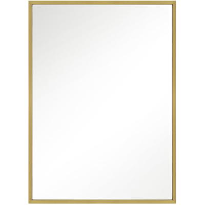 Generation Lighting - Kit 24" x 36" Rectangular Mirror - Burnished Brass - MR1303BBS