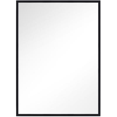 Generation Lighting - Kit 24" x 36" Rectangular Mirror - Midnight Black - MR1303MBK