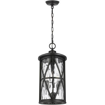 Generation Lighting - Millbrooke 3-Light Outdoor Pendant - Antique Bronze - OL15209ANBZ